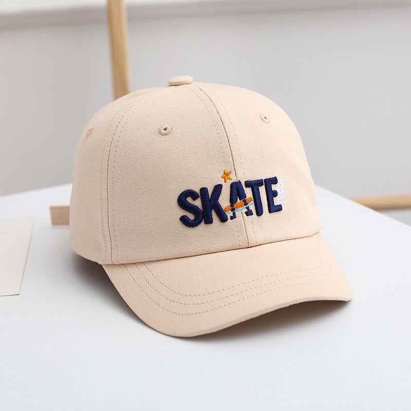 Wholesale Cotton Large Edge Sunscreen Children's Baseball Cap